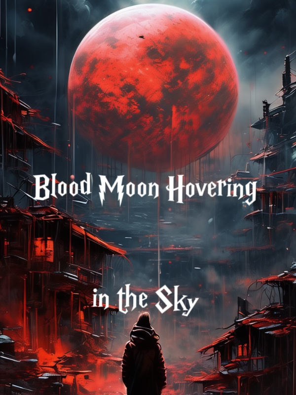 Blood Moon Hovering in the Sky