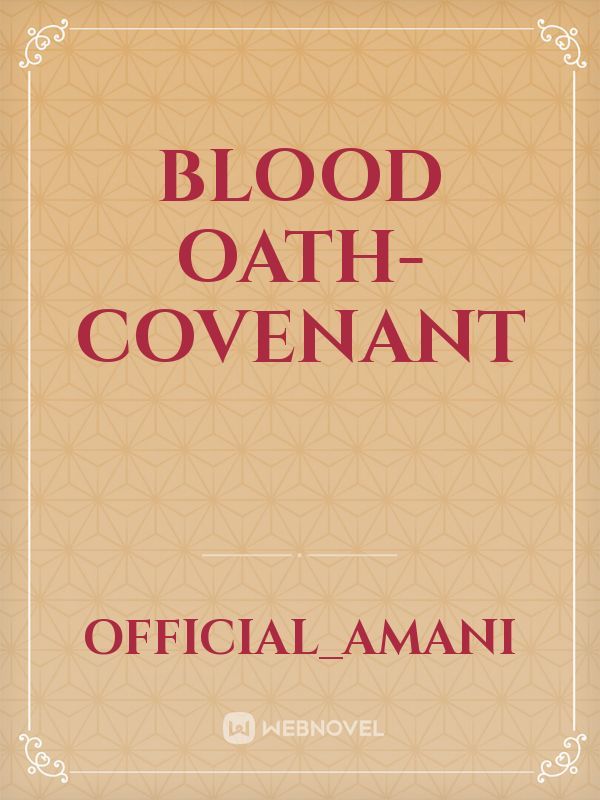 blood oath-covenant