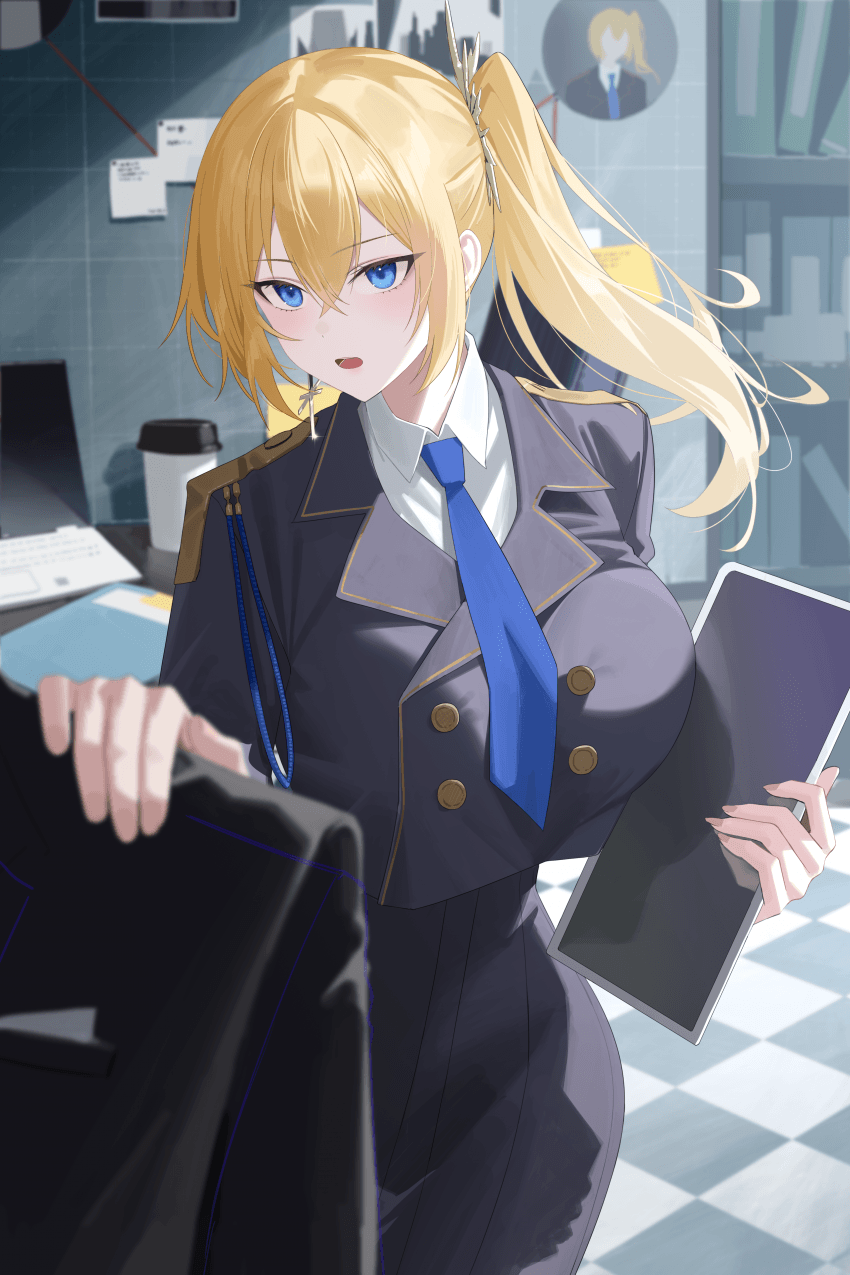 I Became the Lieutenant Character in a Cute Girl Game