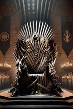 THE IRON THRONE OF ICE AND FIRE